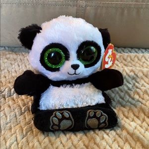 Cell phone holder ty PEEK-A-BOO “Poo” panda